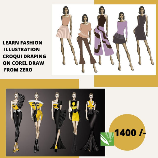 Corel Draw Digital Fashion Illustration Level 1